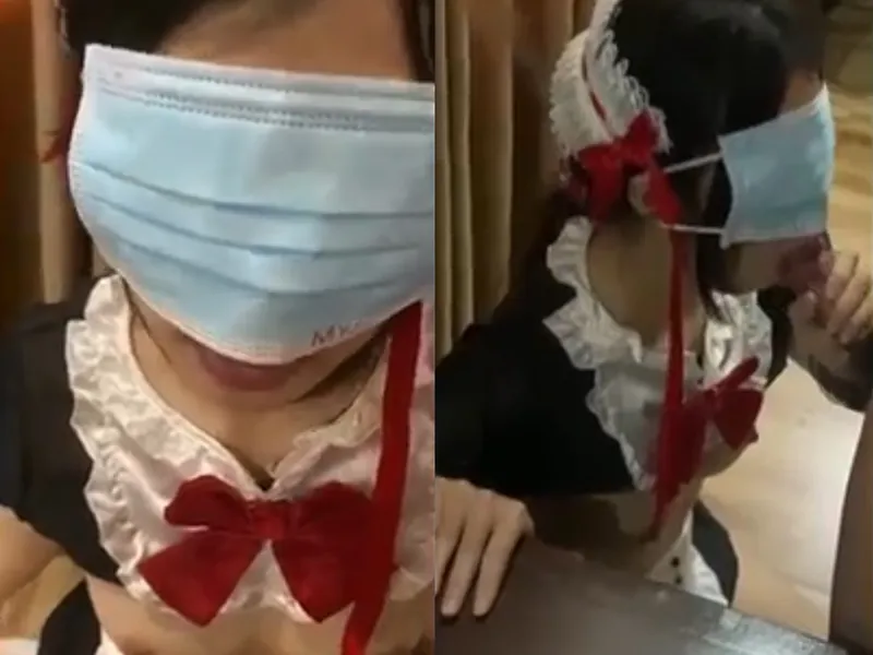 Cô bạn gái việt dâm cosplay nô lệ tình dục mút mút con chim điêu luyện